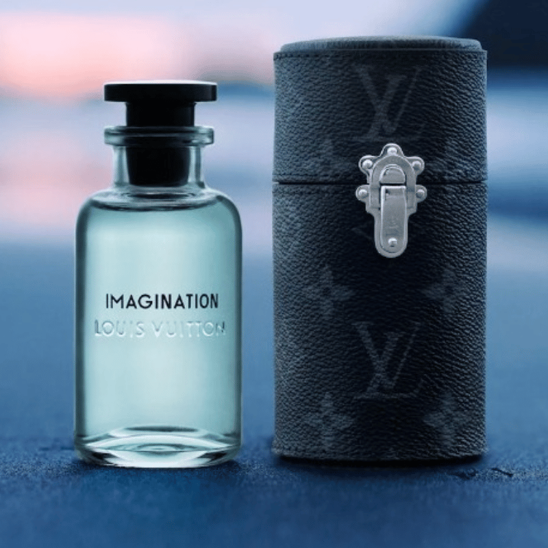 Louis Vuitton Imagination EDP mang nét tinh giản nhưng đầy ấn tượng, với dáng chai hình trụ đứng, làm từ thủy tinh trong suốt